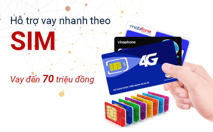Vay tín chấp theo Sim